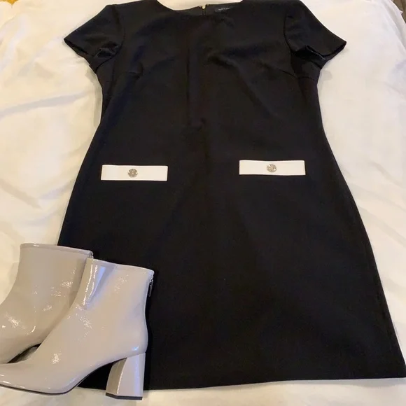 Tommy Hilfiger Shift dress with pocket detail - Picture 1 of 4
